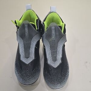UNDER ARMOUR Black and Neon Green Athletic Shoes